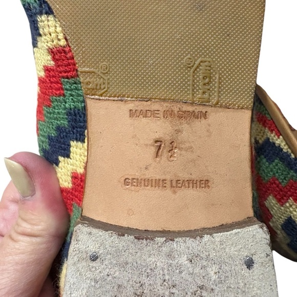 Stubbs & Wootton Limited Edition Loafers with Geometric Pattern Size 7.5 - Picture 8 of 8